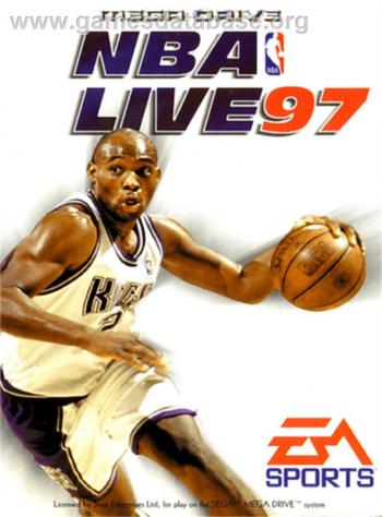 Cover NBA Live 97 for Genesis - Mega Drive